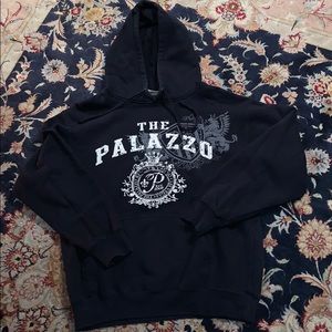 The Palazzo Hotel in Las Vegas navy hoodie